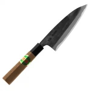 Nóż kuchenny Tosa Funayuki Aogami #1 Kurouchi 15 cm