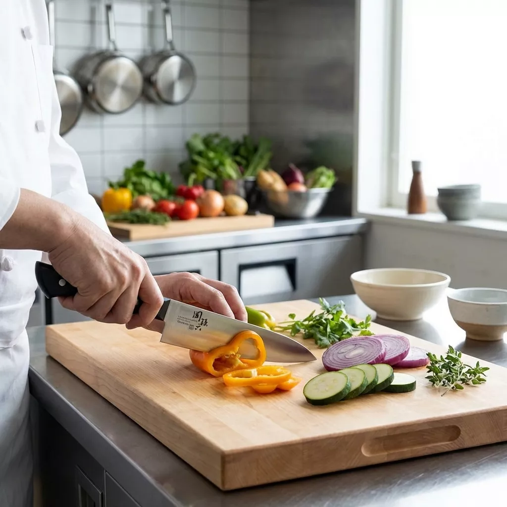 KAI Seki Magoroku Wakatake nóż szefa kuchni 18 cm