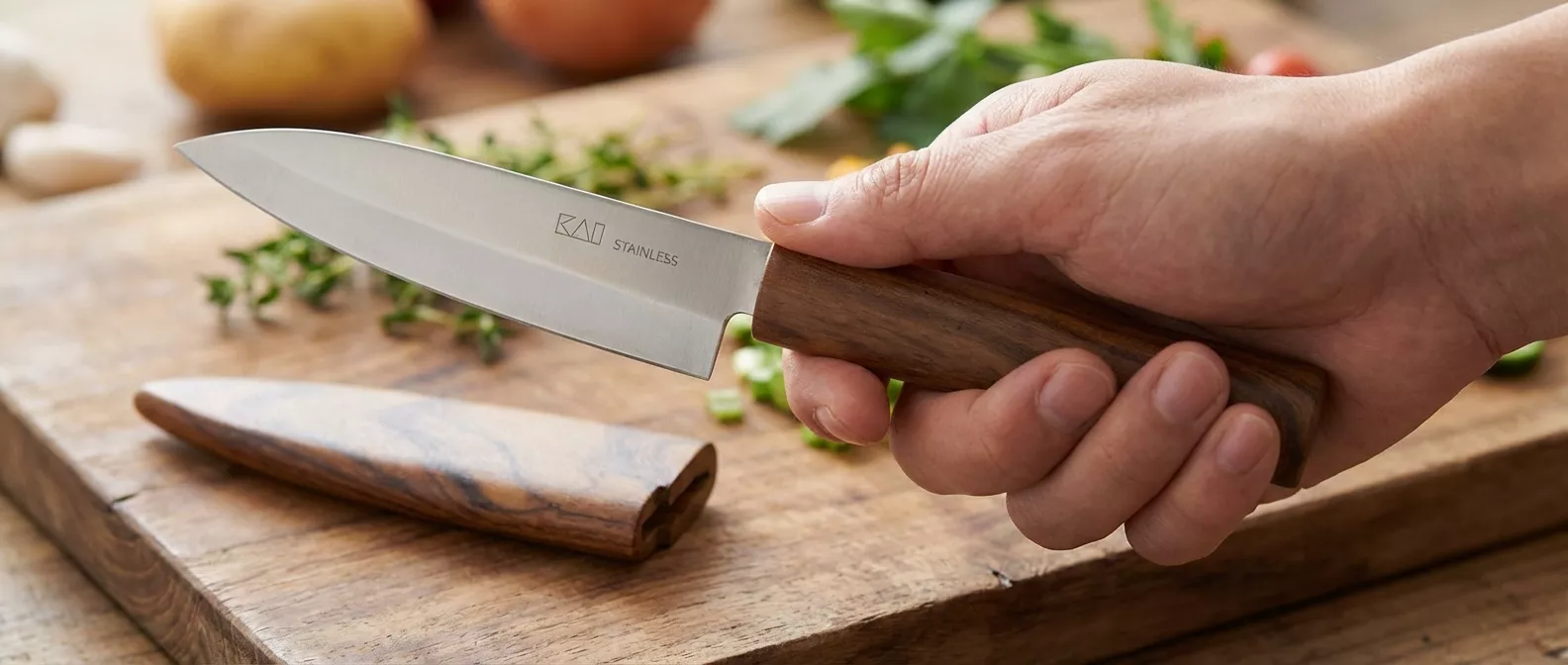 KAI Nóż do obierania warzyw i owoców 9 cm DH7361