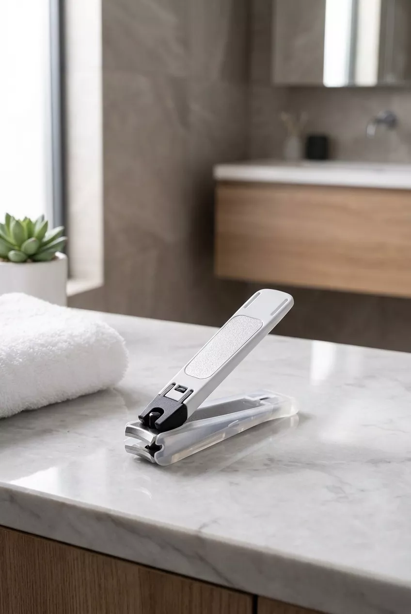 KAI KE-0122 Japoński obcinacz do paznokci z pilnikiem 9 cm