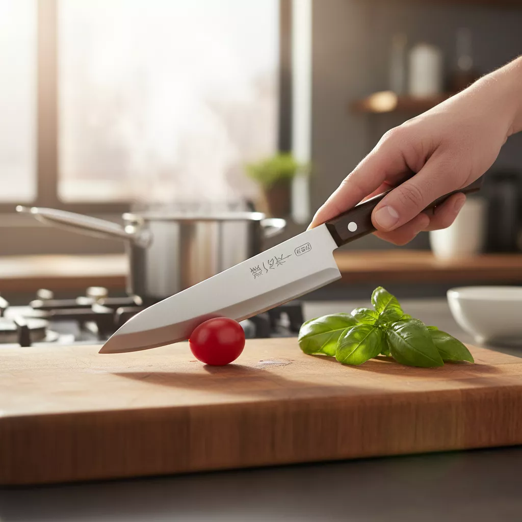 Kanetsugu Miyabi Isshin Nóż Szefa Kuchni Gyuto 18 cm