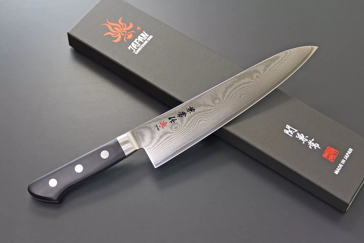 Kanetsune KC-202 Gyuto 21 cm - Japoński Nóż Szefa Kuchni VG-10