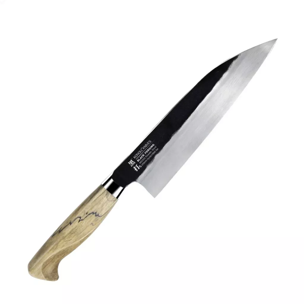 Nóż Szefa Kuchni Konoll Black Forging MD305 Gyuto 21 cm
