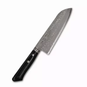 Higonokami Japoński nóż Santoku Kyoto Katsugu 16,5 cm stal VG-10 Damast 17 warstw