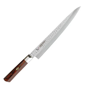 Mcusta Zanmai VG-10 Supreme Hammered Nóż Sujihiki 