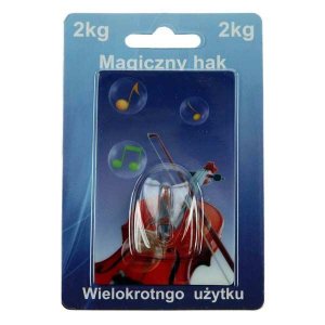 Media Jet Nanotechnologia Magiczny Hak / wieszak do 2 kg 15