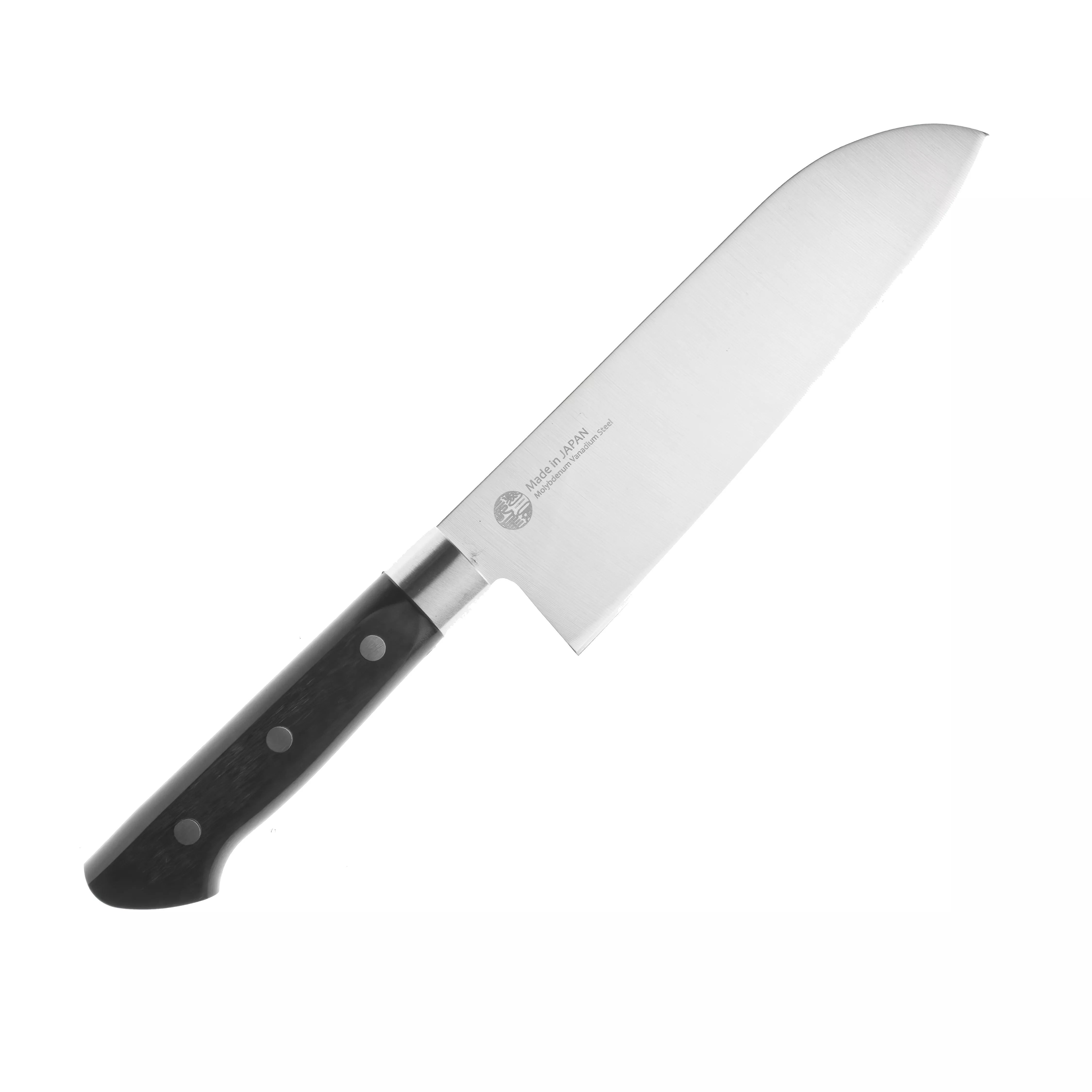 Japoński nóż kuchenny Santoku Nagao Tsubame-Sanjo MV 16,5 cm