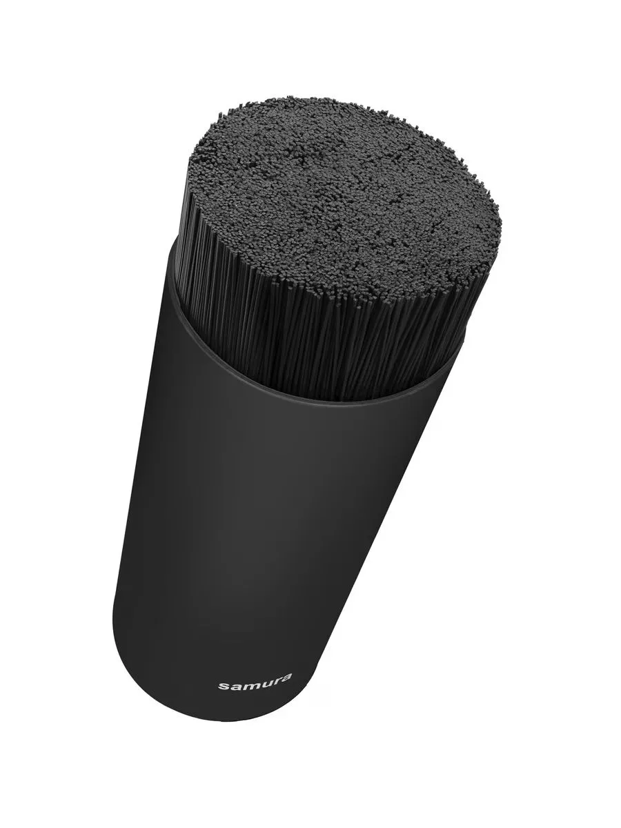 Samura Uniwersalny Blok na Noże Czarny Okrągły 22,5 cm KBF-101