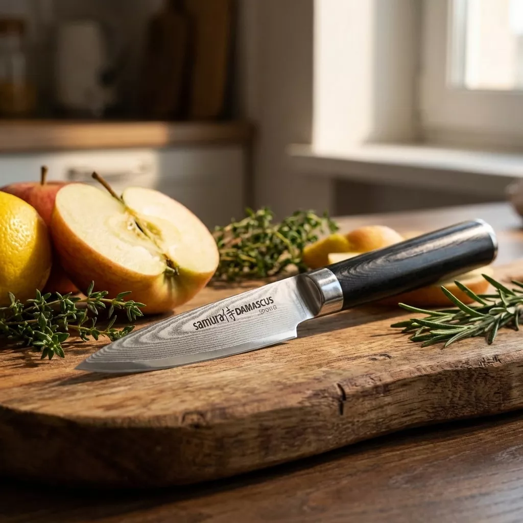 Nóż do obierania Samura Damascus 9 cm SD-0010