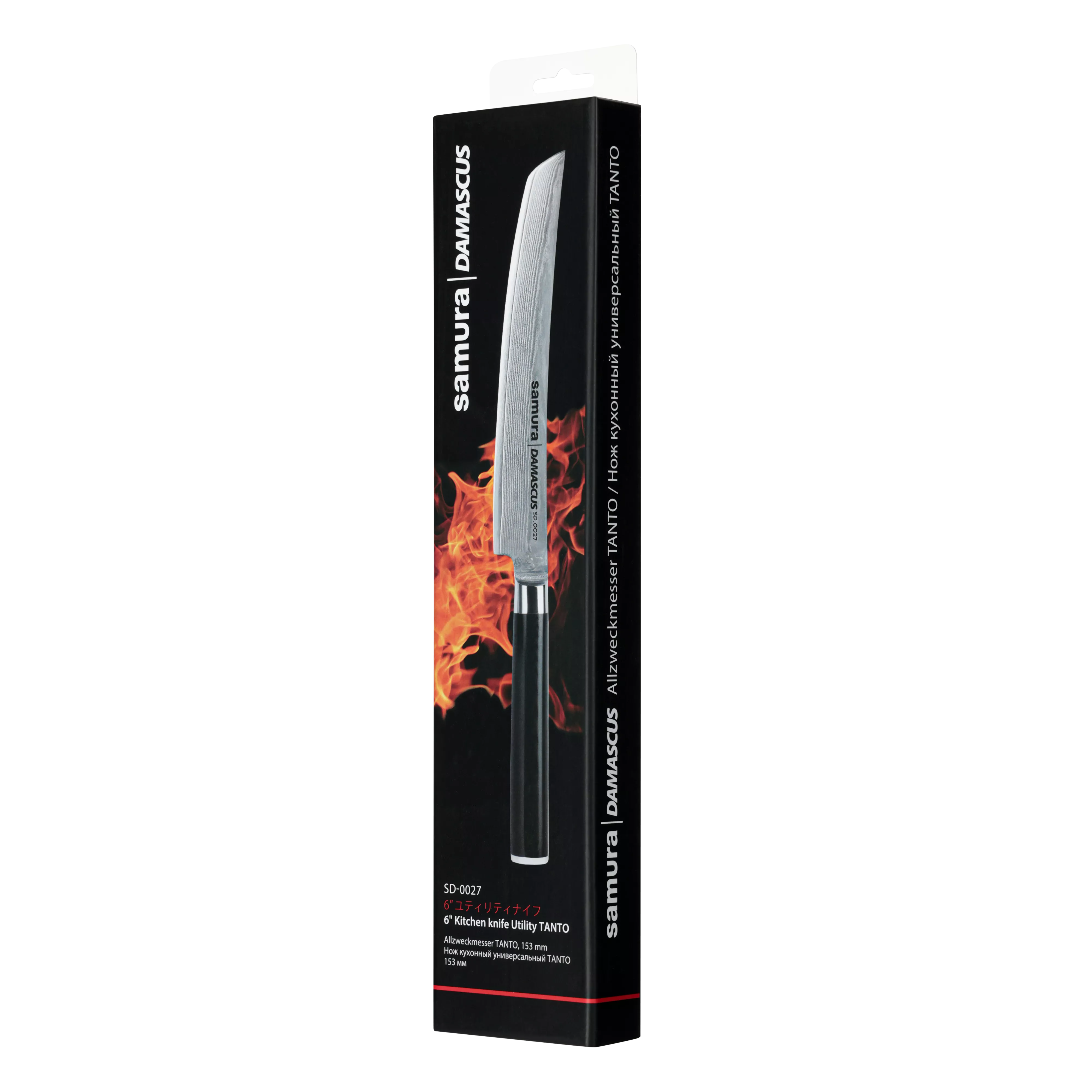 Samura Damascus nóż utility / uniwersalny tanto 