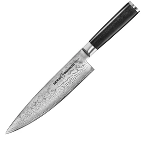 Samura Damascus nóż szefa kuchni 200mm 61HRC.