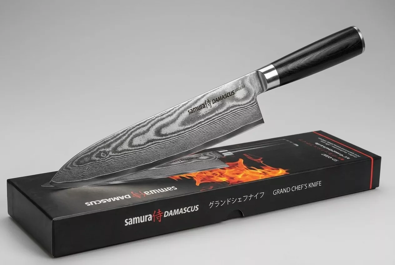 Samura Damascus Nóż Szefa Kuchni 24 cm AUS-10 SD-0087