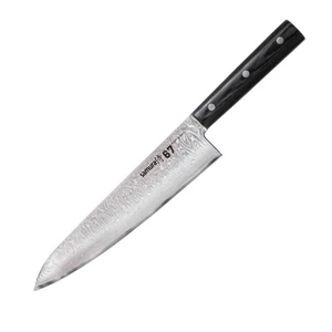 Samura Damascus 67 nóż szefa kuchni mikarta 61 HRC