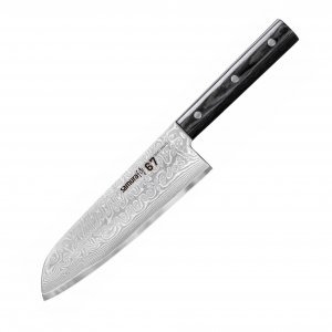 Samura Damascus 67 Nóż Santoku 18 cm Mikarta SD67-0094M