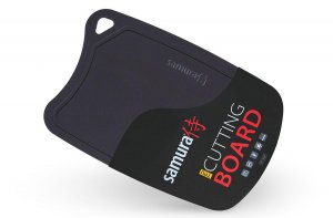 Samura antybakteryjna deska do krojenia czarna 38x25x2 cm