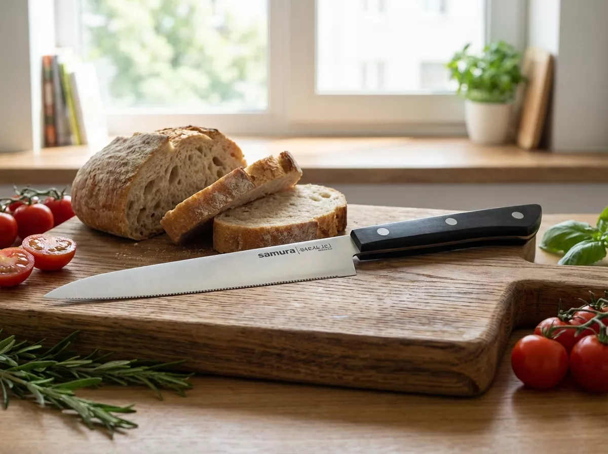Samura Harakiri Nóż uniwersalny ząbkowany 15 cm SHR-0024B