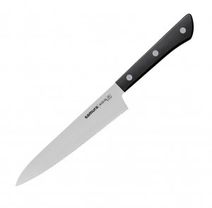 Samura Harakiri Nóż uniwersalny ząbkowany 15 cm SHR-0024B