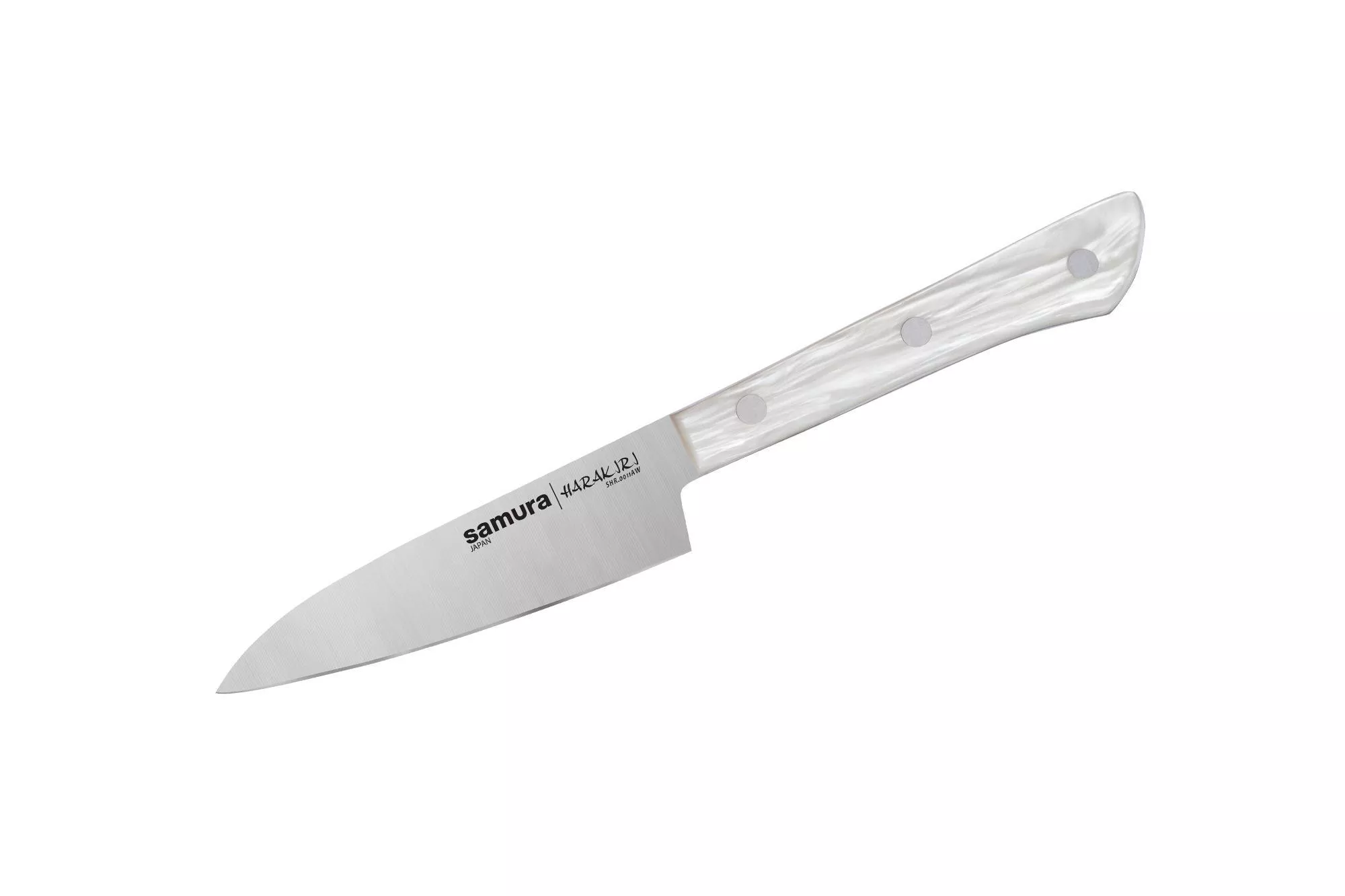 Samura Harakiri Zestaw 3 Noży Kuchennych, Ostrza 9.9/15/20.8 cm, Akryl