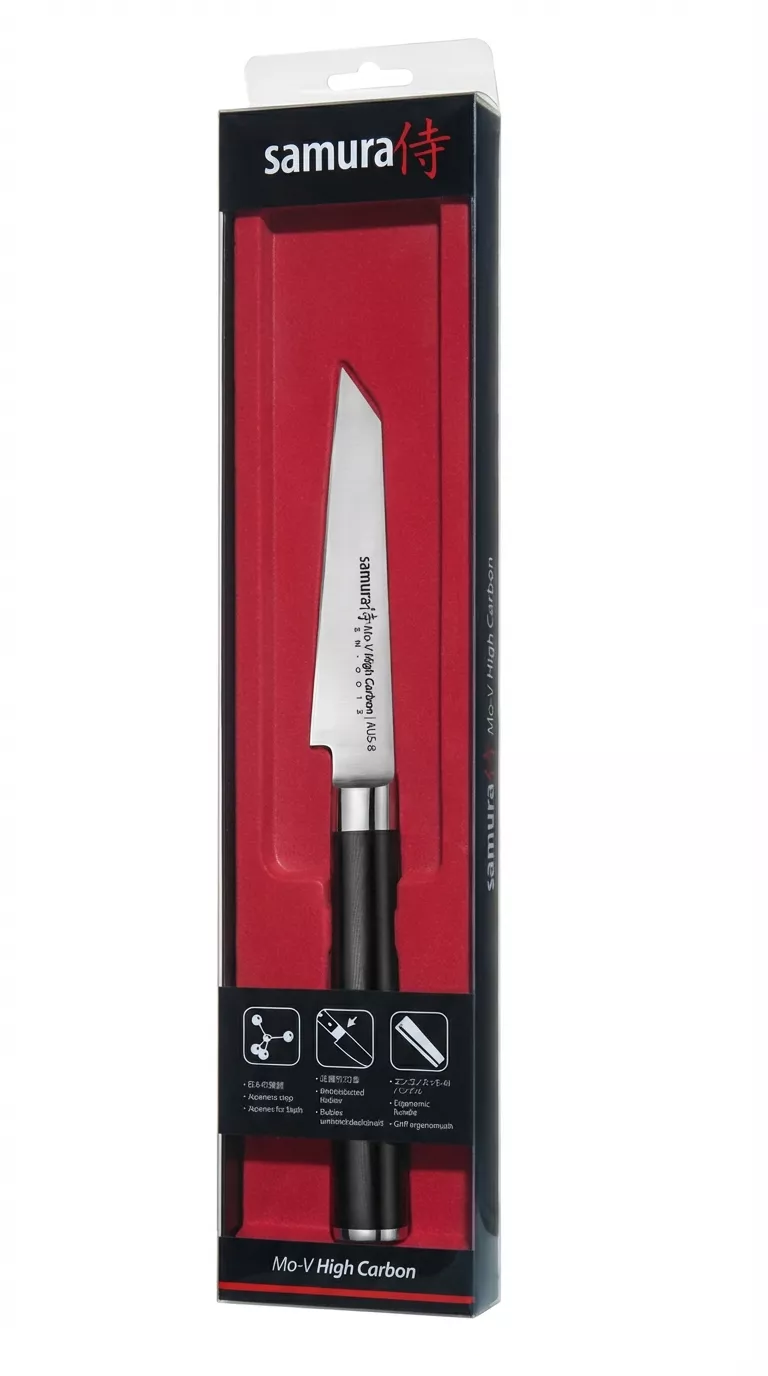 Nóż uniwersalny Samura MO-V 9,3 cm AUS-8 SM-0011