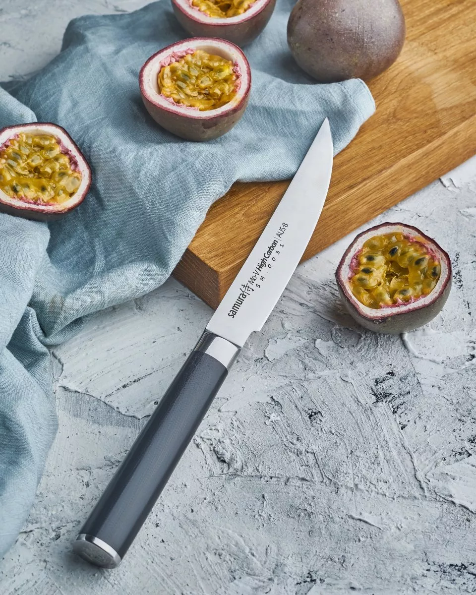 Zestaw 4 noży do steków Samura Mo-V AUS-8 12 cm SM-0031S