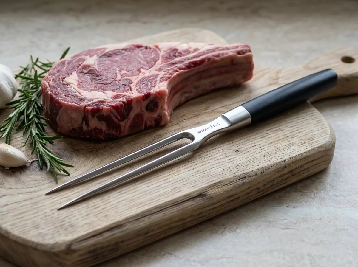 Widelec do steków Samura MO-V 16,5 cm SM-0065