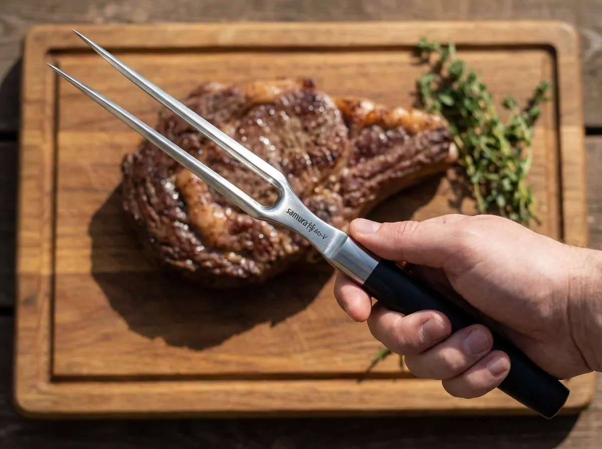 Widelec do steków Samura MO-V 16,5 cm SM-0065