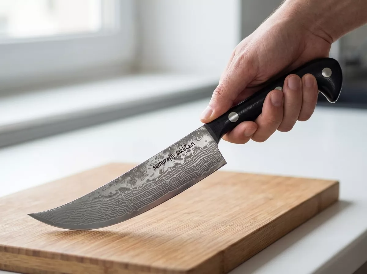 Samura Sultan Pichak nóż kuchenny 15,9 cm stal damasceńska AUS-10