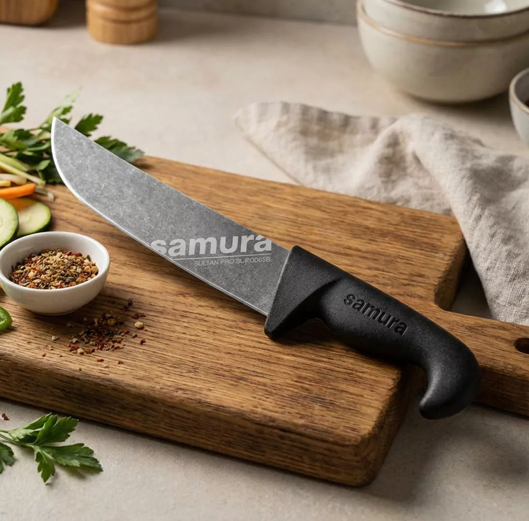 Samura Sultan Pro stonewash nóż utility 155mm.