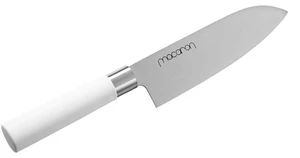 Satake Macaron White Nóż Santoku 17 cm