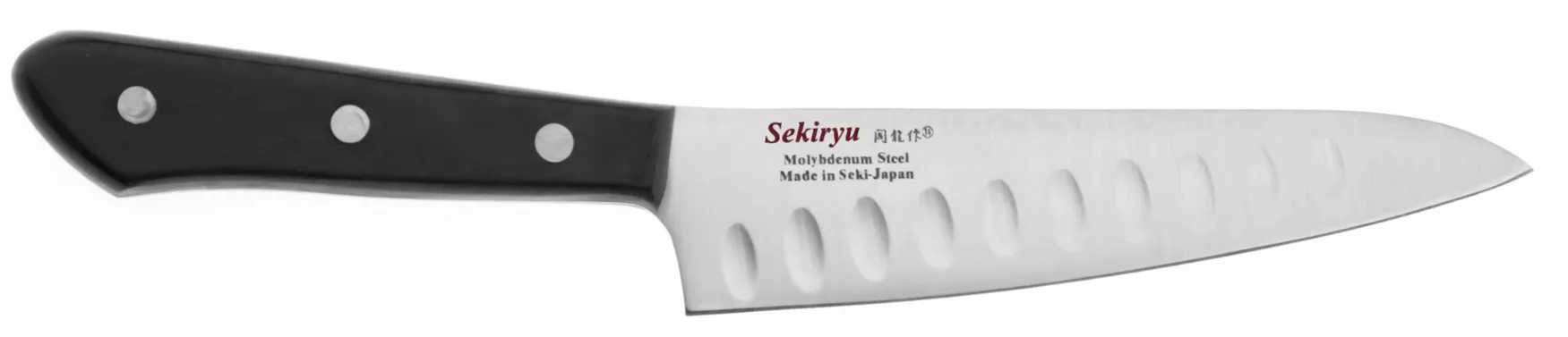 Sekiryu Zestaw 5 Japońskich Noży Kuchennych AUS-8A, Drewniane Rękojeści