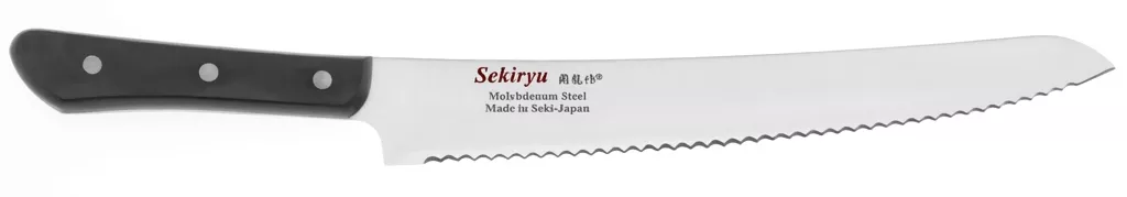 Sekiryu Zestaw 5 Japońskich Noży Kuchennych AUS-8A, Drewniane Rękojeści
