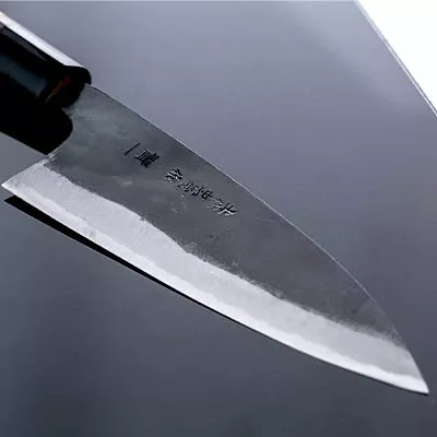 Nóż kuchenny Tosa Funayuki Aogami #1 Kurouchi 15 cm