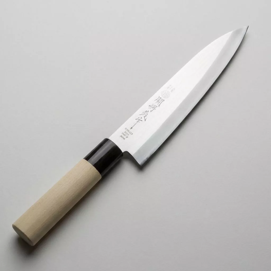 Tsubazo Gyuto - Japoński Nóż Szefa Kuchni 18cm, Stal Molibdenowo-Wanadow