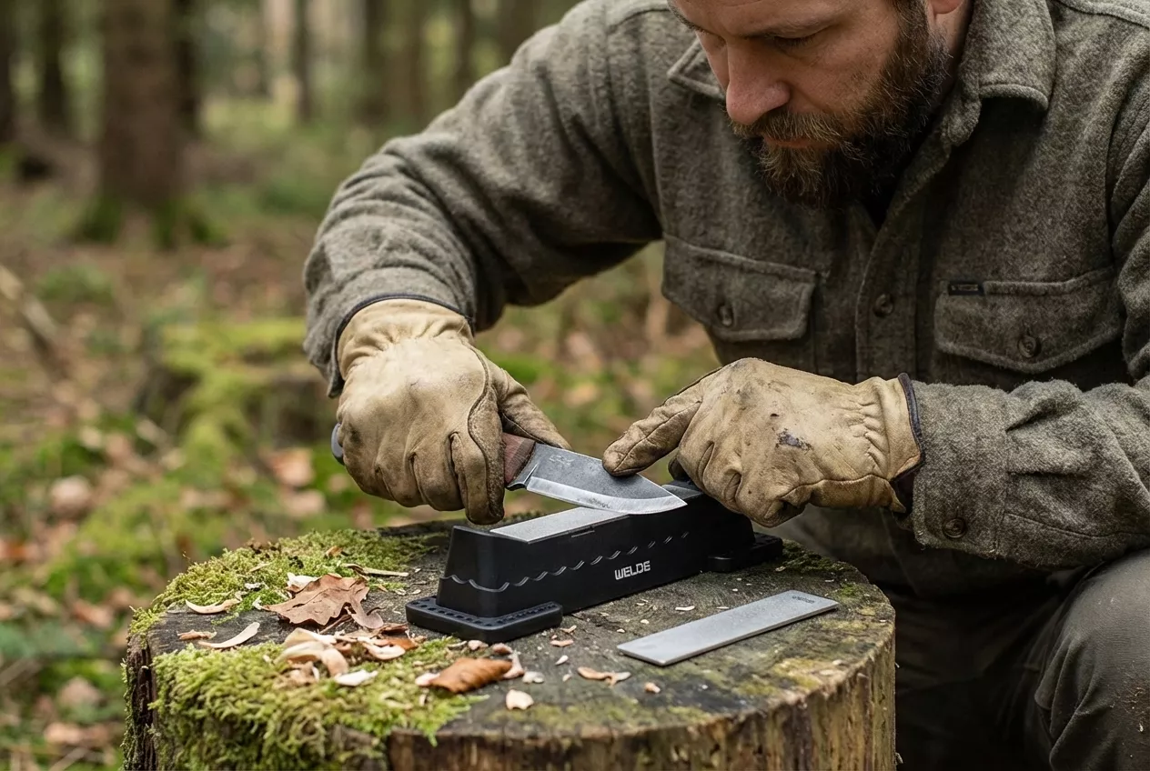 Ostrzałka diamentowa Welde OD01 240/400/600/1000 - 15 cm