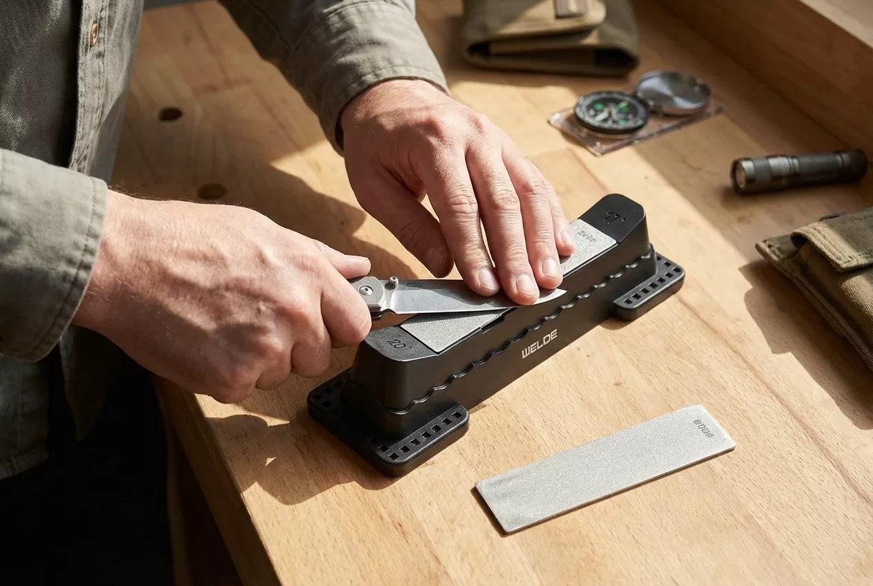 Ostrzałka diamentowa Welde OD01 240/400/600/1000 - 15 cm