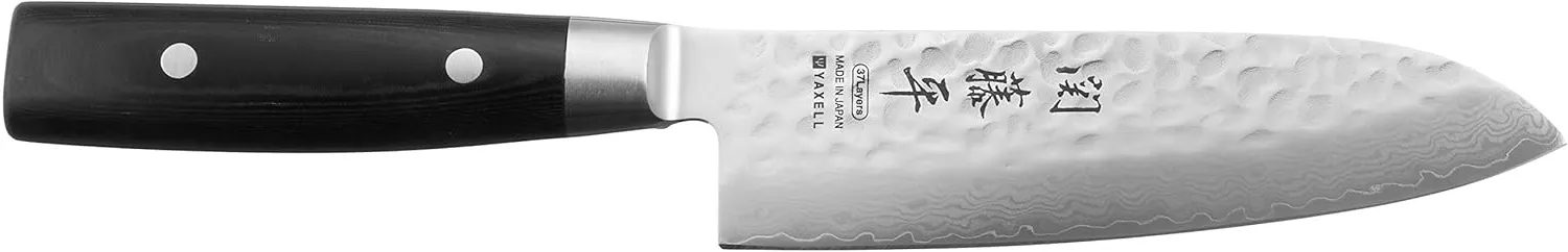 Yaxell nóż kuchenny Santoku 16,5 cm damast VG10