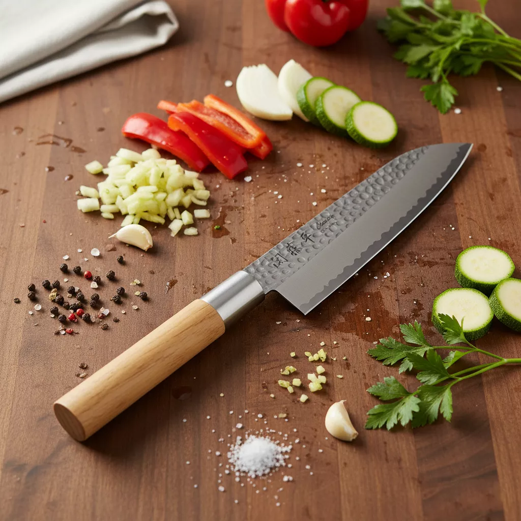 Yaxell Classic Nóż kuchenny Santoku 16,5 cm