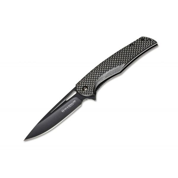 Boker Magnum nóż składany Black Carbon
