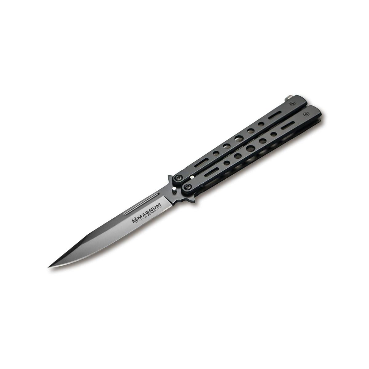 Magnum nóż Balisong all Black 06EX402