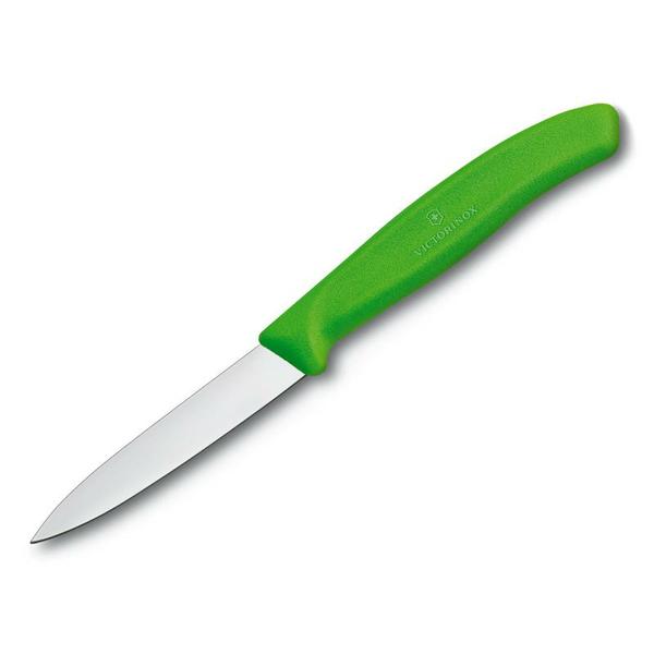 Victorinox nóż do obierania 8cm gładki zielony