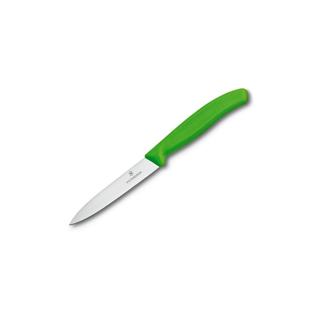 Victorinox nóż do jarzyn 10cm gładki zielony