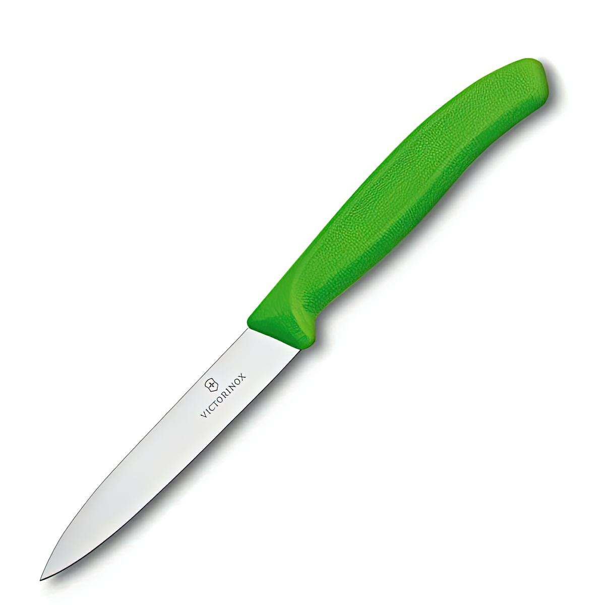 Victorinox nóż do jarzyn 10cm gładki zielony