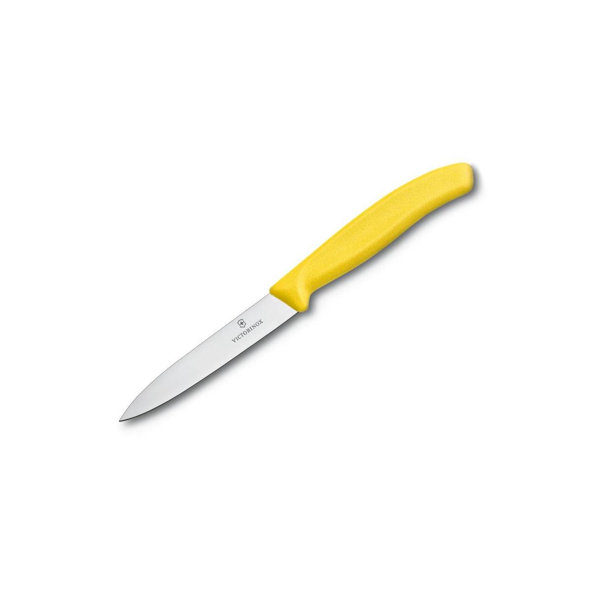 Victorinox nóż do jarzyn 10cm gładki żółty