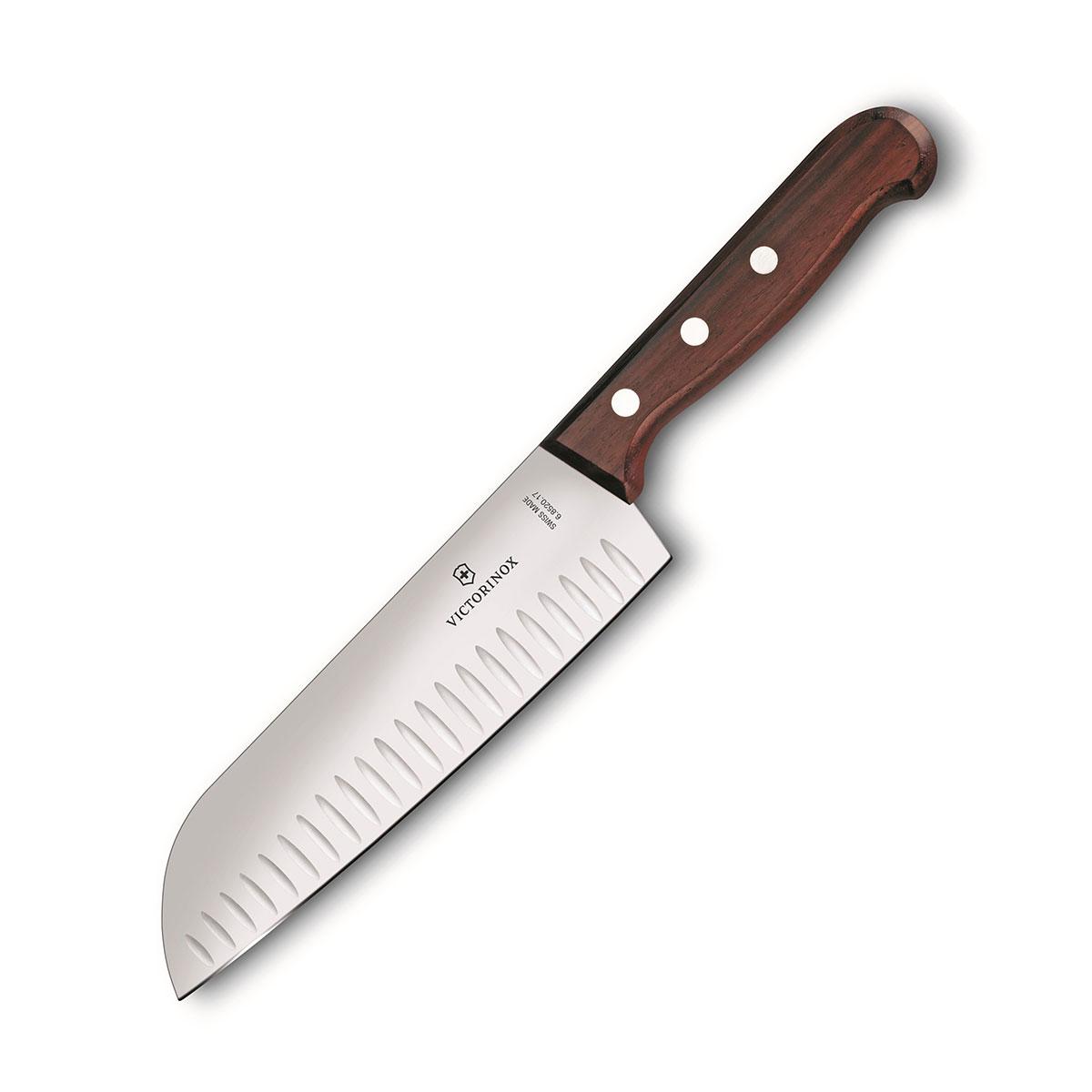 Victorinox palisander nóż santoku ryflowany 17cm 