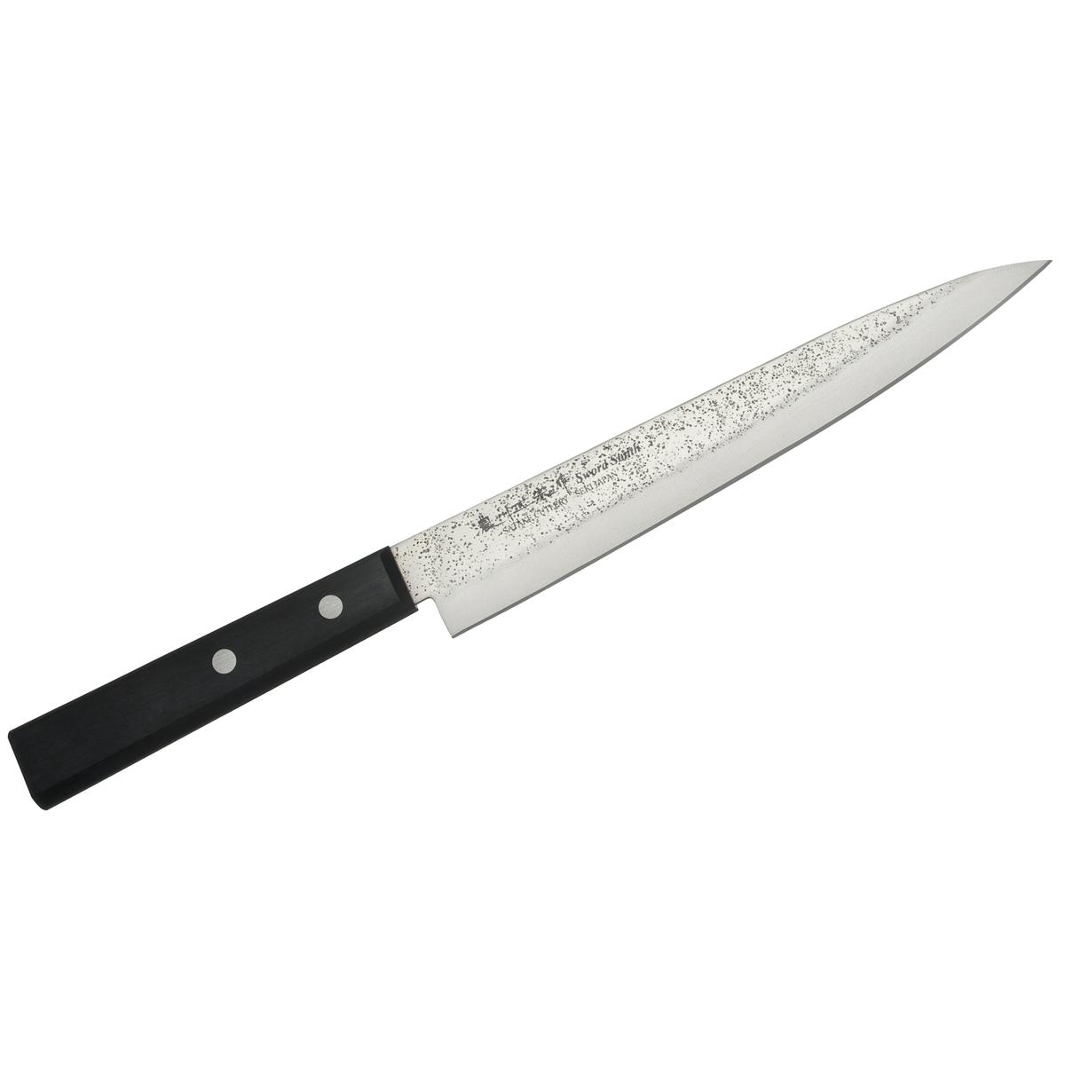Satake Nashiji Black Pakka Nóż Yanagi-Sashimi 20,5