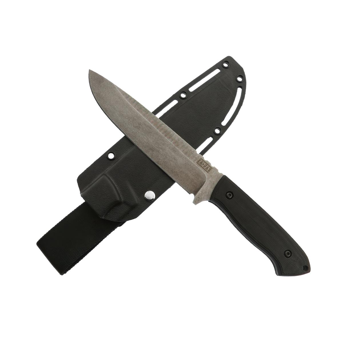 Za-Pas nóż Expandable Stonewash  G10 Black