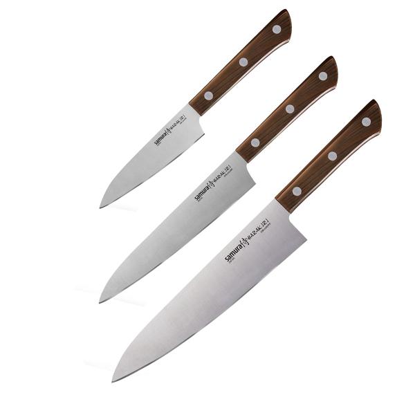 Samura Harakiri zestaw 3 noży Szef Utility Paring