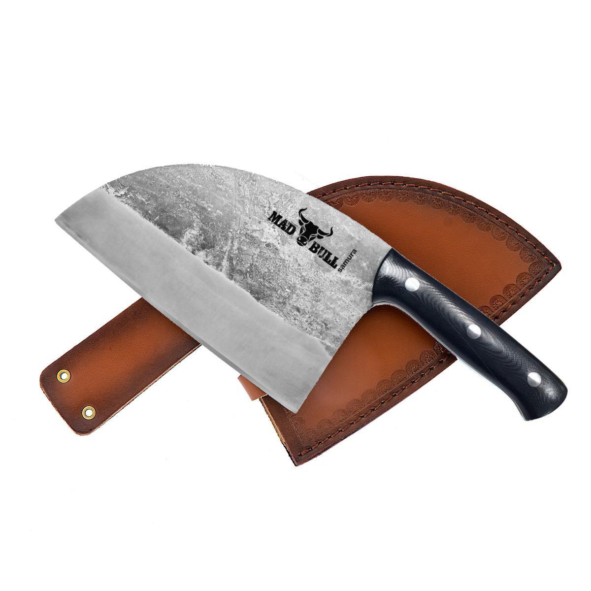 Samura Mad Bull nóż kuchenny Serb 180mm czarny