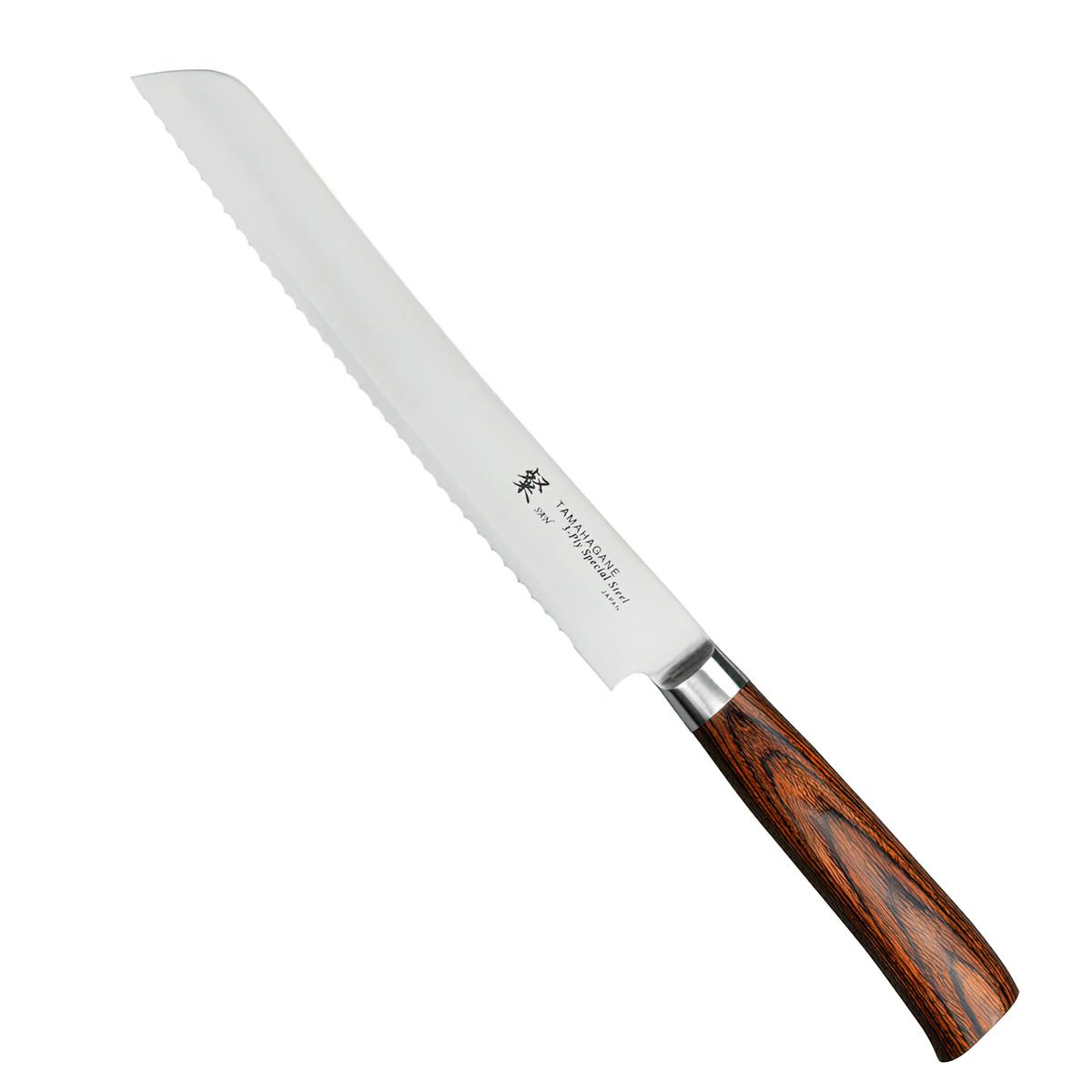 Tamahagane SAN Brown VG-5 Nóż do chleba 23cm.