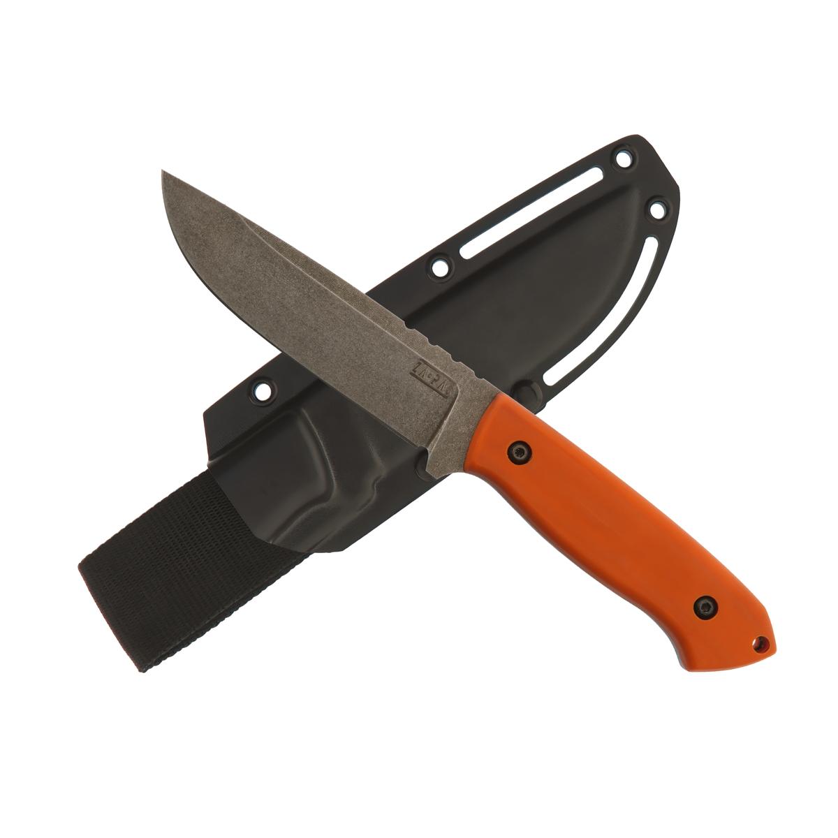 Za-Pas nóż Ultra Outdoor Stonewash G10 Orange 